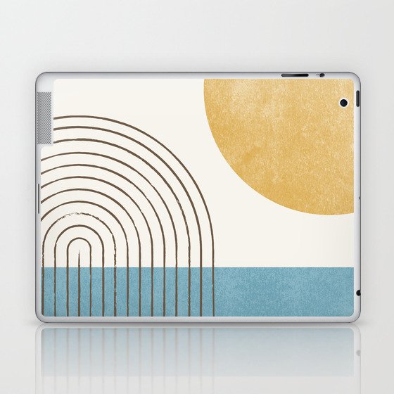 Sunny ocean Laptop & iPad Skin
