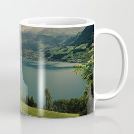arising storm over lake lucerne Coffee Mug