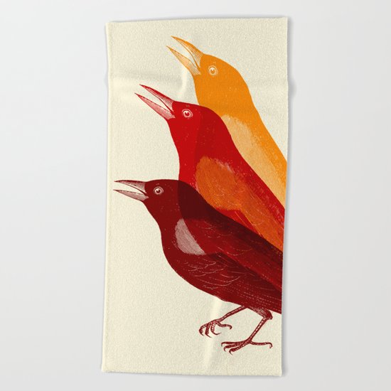 bad tweet Beach Towel