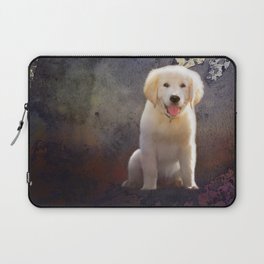 Golden Retriever Puppy Laptop Sleeve