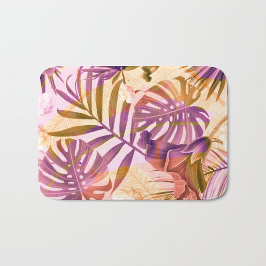 Tropical fiesta - sunrise Bath Mat