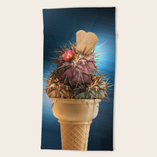 Scream Beach Towel