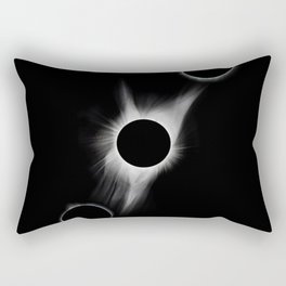 Total solar eclipse sequence Rectangular Pillow