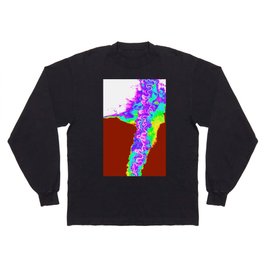 Beaver Creek, Alaska: Relative Elevation Model Long Sleeve T-shirt