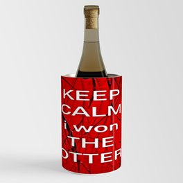 Keep Calm I Won The Lottery Wine Chiller