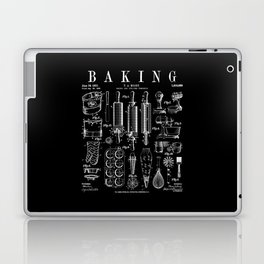 Baking Cooking Baker Pastry Chef Kitchen Vintage Patent Laptop Skin