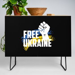 Free Ukraine Credenza