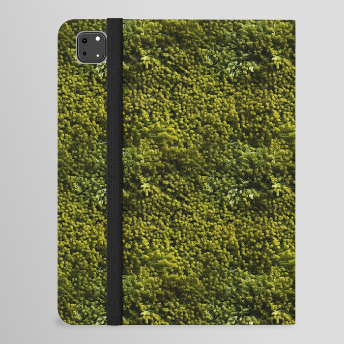 Green moss carpet #11 iPad Folio Case
