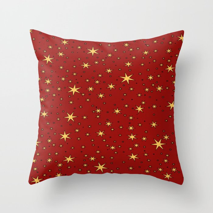 Gryffindor Chapter Stars Throw Pillow