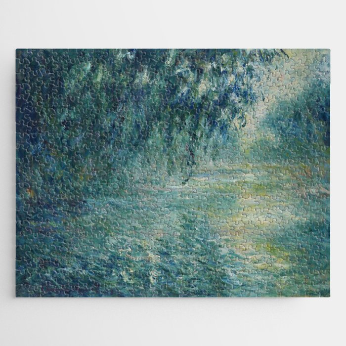 Claude Monet , Morning on the Seine (1893) Jigsaw Puzzle