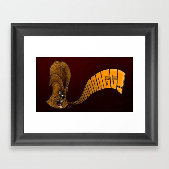 Chewbacca Framed Art Print