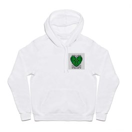 hearts and pearls for love and plants for peace in mind Hoody