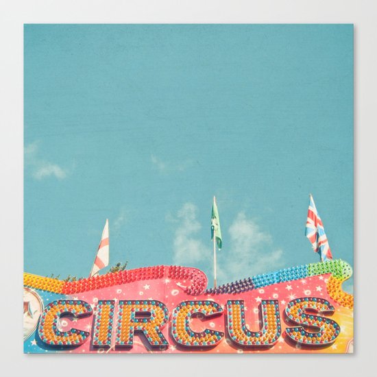 Circus Lights Canvas Print