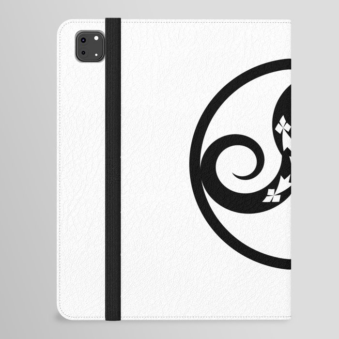 Old Celtic Symbol representing earth, fire, air and water. iPad Folio Case
