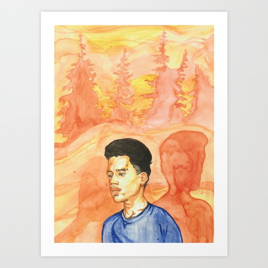 A Stranger Art Print
