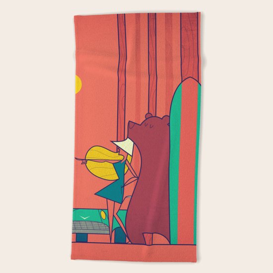 Surf Beach Towel