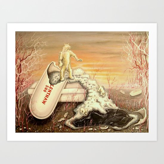 "TYLENTHAW" Art Print