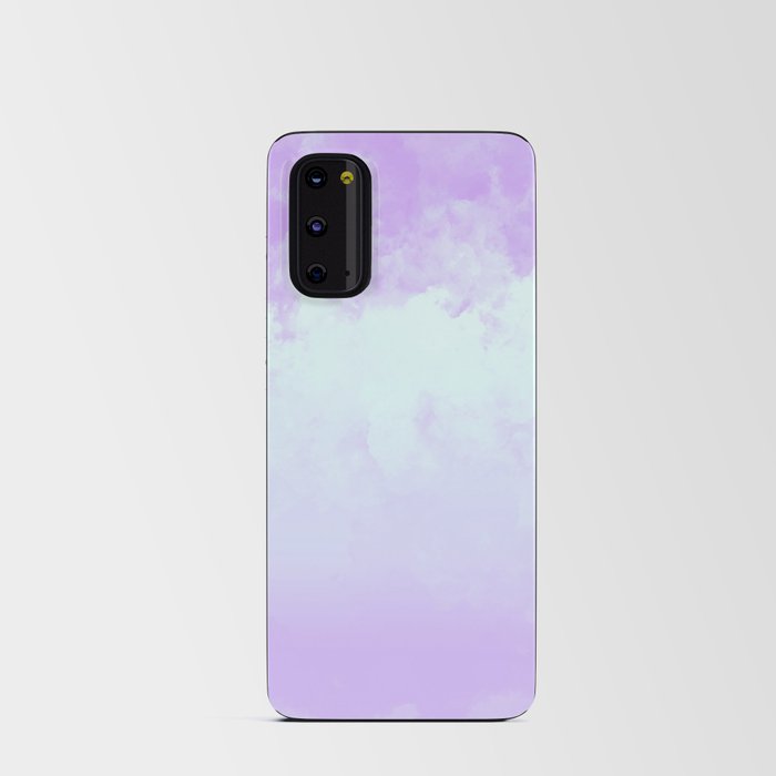 Pastel lavender sky Android Card Case