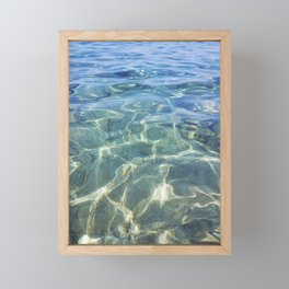Adriatic sea Framed Mini Art Print