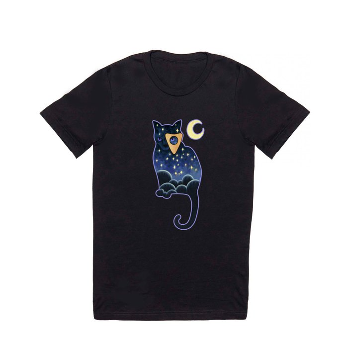 Ouija Cat T Shirt