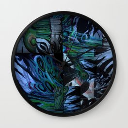 The Abstraction of Utopia and Oblivion  Wall Clock