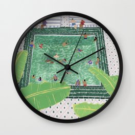 Green Riad Wall Clock
