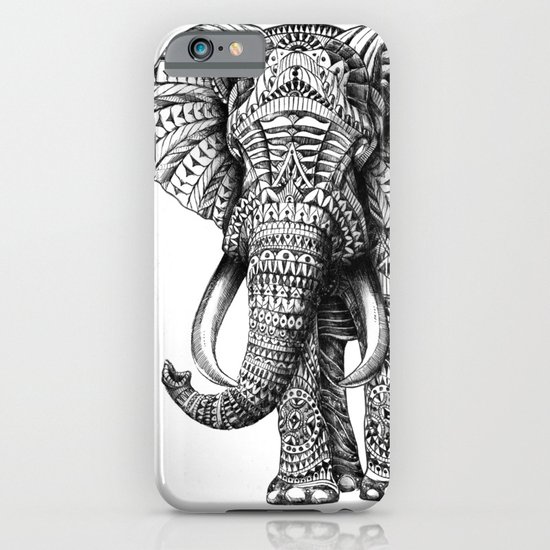 Ornate Elephant iPhone & iPod Case