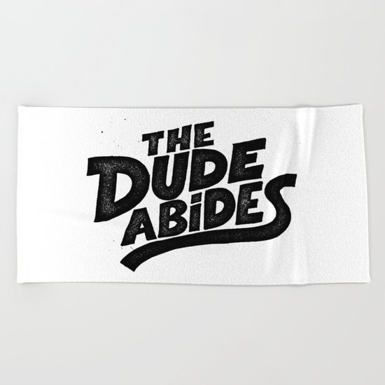 the Dude Beach Towel