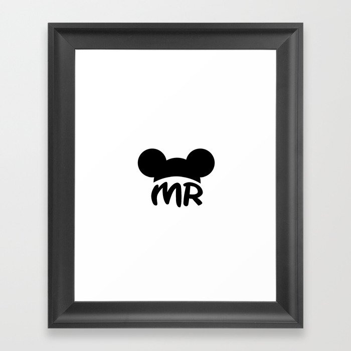Mr Ears Framed Art Print