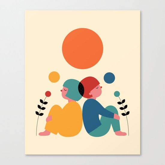 Miss you Canvas Print
