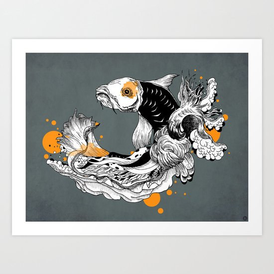 Fish 4 Art Print