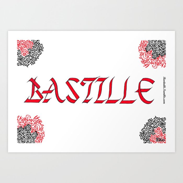 bastille Art Print