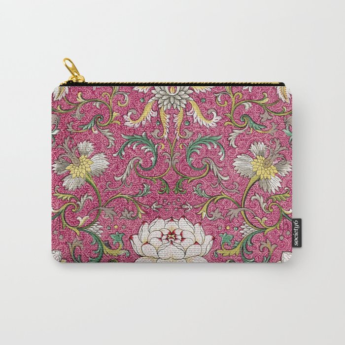Chinese Floral Pattern 29 Carry-All Pouch