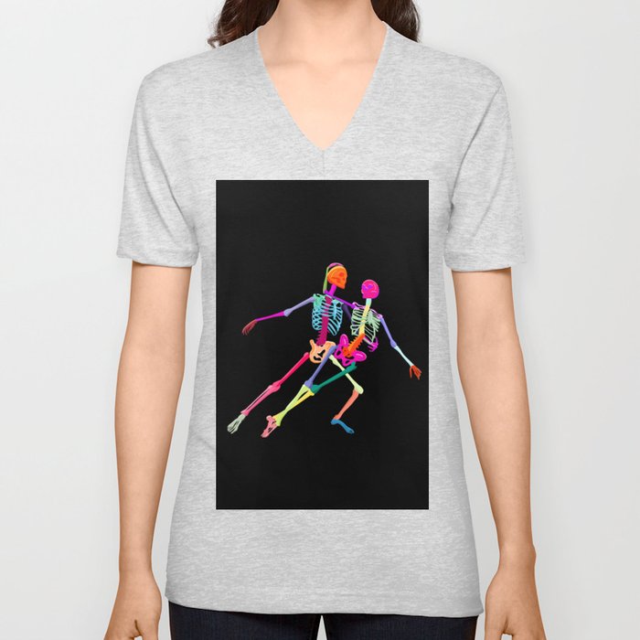 DANCE ME TO THE END OF LOVE V Neck T Shirt