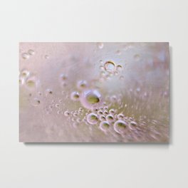 Light and Bubbly Metal Print