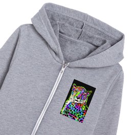 CHEETAH DROME Kids Zip Hoodie