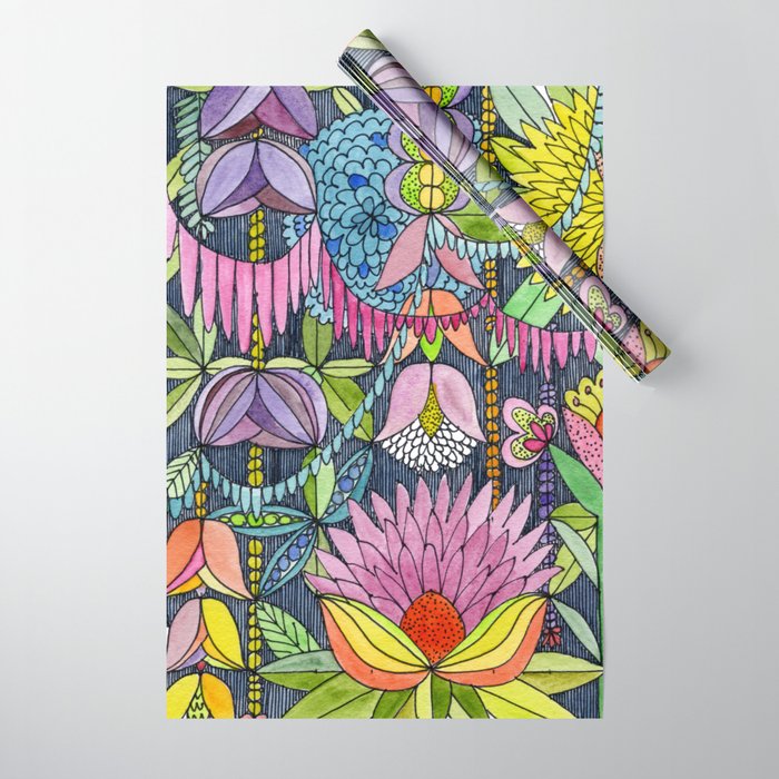 Pretend Rain Forest Wrapping Paper