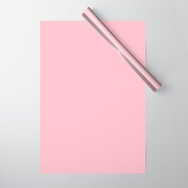 Light Pink Solid Color Girly Pastel Wrapping Paper