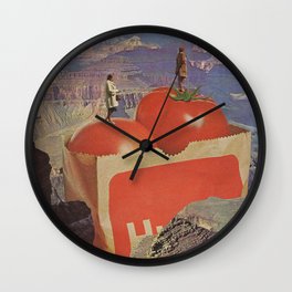 a woman's place Wall Clock