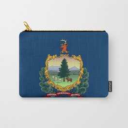 Vermont State Flag Carry-All Pouch | Graphicdesign, State, Flag, Decor, Vermonthome, Gift, Vermont, Wallart, Stateflag, Birthdaygift 