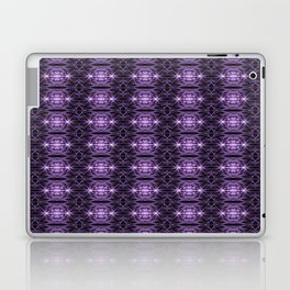 Liquid Light Series 3 ~ Purple Abstract Fractal Pattern Laptop Skin