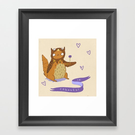 In Cahoots Framed Art Print
