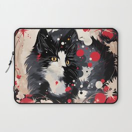 Splatter Cat Laptop Sleeve
