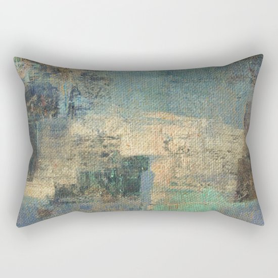 Aral Sea Rectangular Pillow