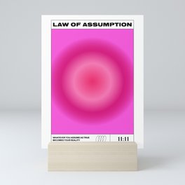 Law Of Assumption Mini Art Print