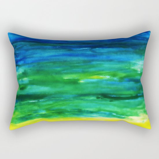 Watercolor Dreams Rectangular Pillow