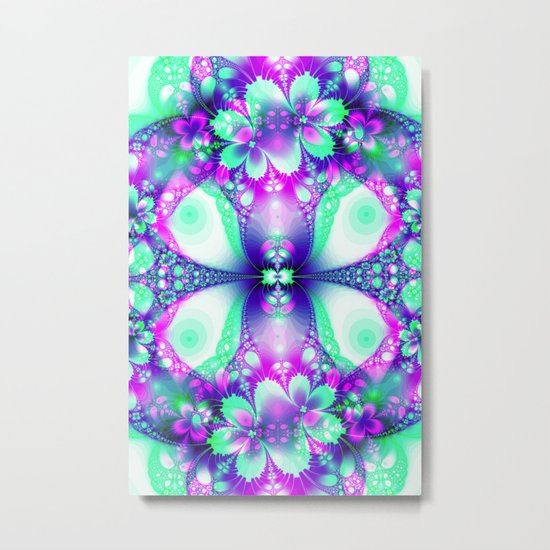 Mint Medley Metal Print