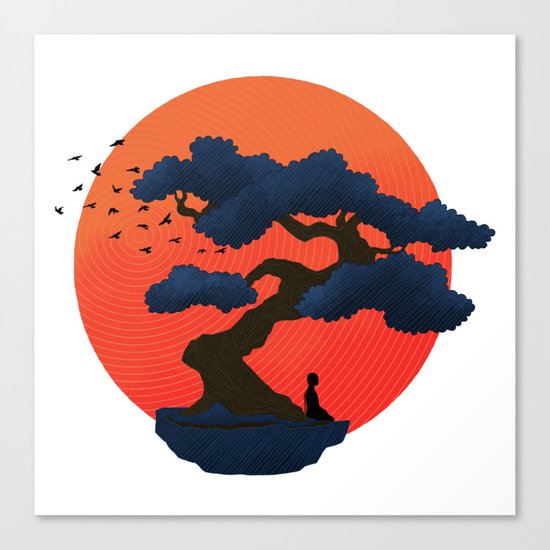 Meditation Canvas Print