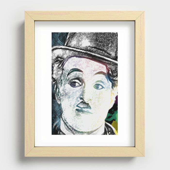 Chaplin Recessed Framed Print