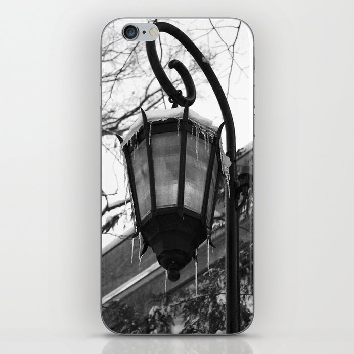 Icy Lamppost iPhone Skin